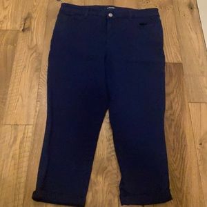 Chaps Denim Dark Wash Blue Jeans Size 10